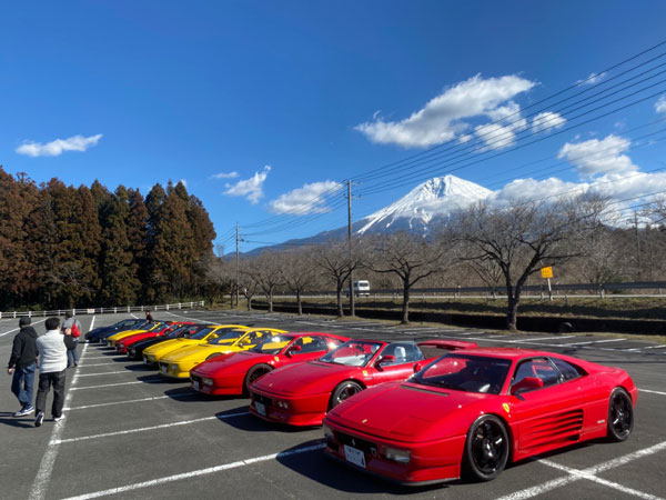 FERRARI348CLUB ツーリング　静岡